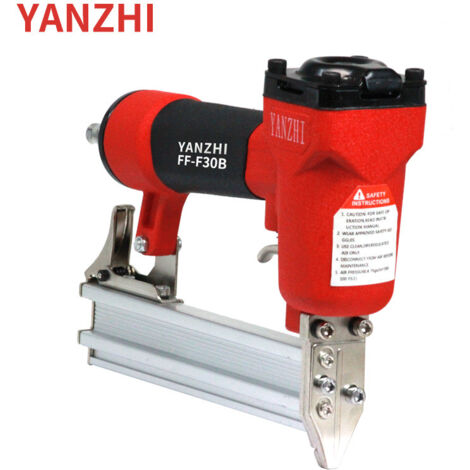 Cloueur pneumatique YANZHI F30 pour menuiserie, cloueur à clous droits, outil de bricolage pour la maison