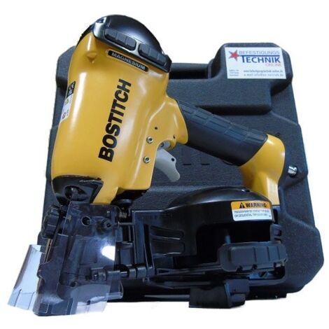 Cloueur pour carton bitumé Bostitch RN46K-1-E pour déclenchement par contact 19-45mm pour clous pour carton bitumé 16°-EN10020