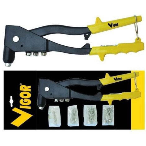 Cloueuse manuelle Vigor Kit+60 Clous Mixtes mm.2,4-4,8
