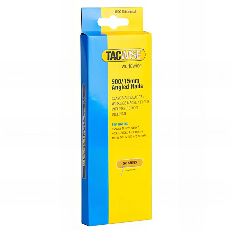 Clous coudés 500 / 15 mm - pour cloueuse électrique à angle '400ELS / 0733'