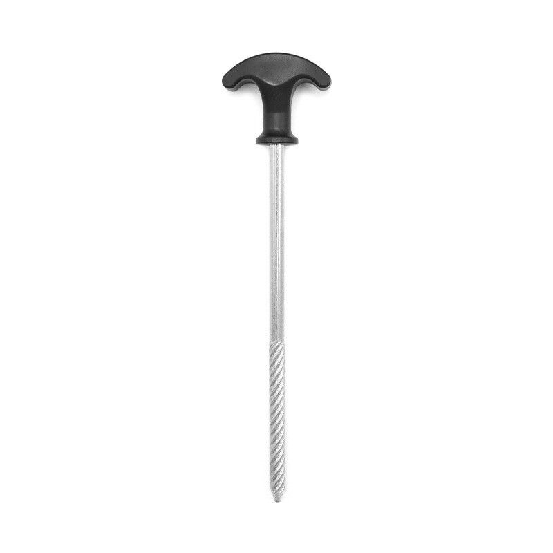 Clous de tente, 12 pièces de clous solides de 20 cm de long, clous en acier, clous de fixation au sol, clous de tente, crochets pour sardine, tentes,