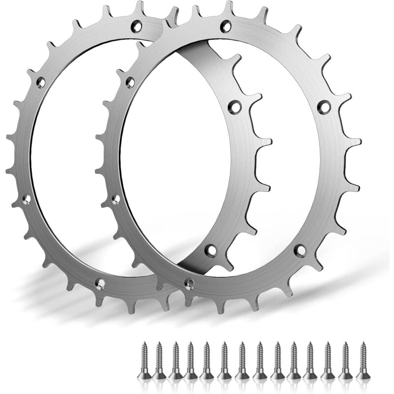 Clous en acier inoxydable pour tondeuse à gazon robotisée Bosch Indego xs 300 400 500 M700 soigneusement ébavurés