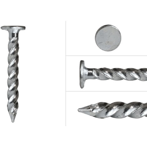 Clous galvanisés 32 mm Ø3.8 - Boîte de 500 pièces