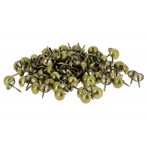 Clous Tapissier Rond en ø 11 mm Coloris - Laiton antique
