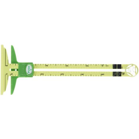 Clover 9506 Calibro Scorrevole 5 in 1 con Nancy Zieman, 9,13 x 4 x 0,38