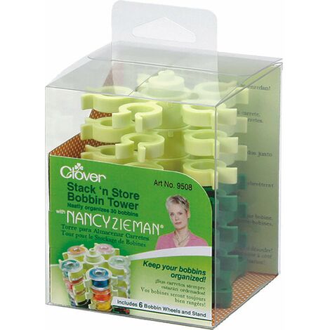 Clover Stack n Store Bobina Tower, elastomero, Verde, 1