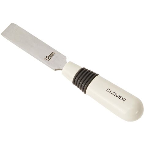 Clover Taglia-Asole per Bottoni, Bianco, 19.05cm x 4.45cm x 1.27cm