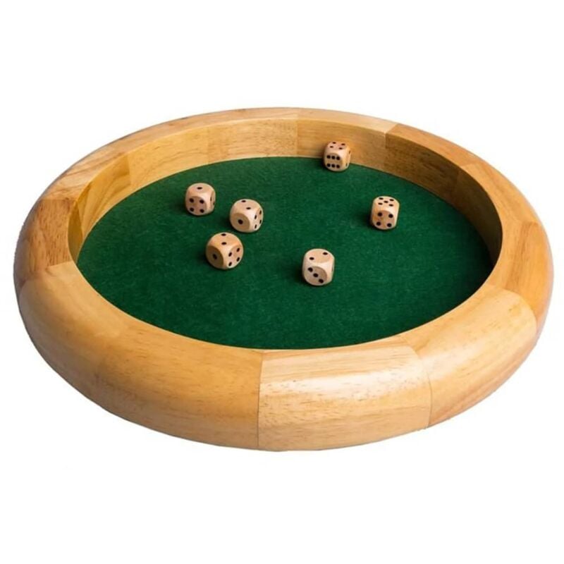 

Bandeja de dados de madera - Clown Games