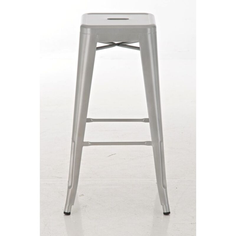 CLP - Lot de 2 tabourets de bar Joshua Argent