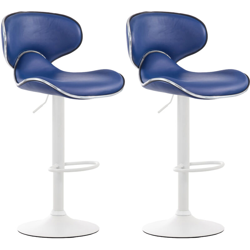 

CLP - Set De 2 Taburetes Las vegas V2 Azul Blanco