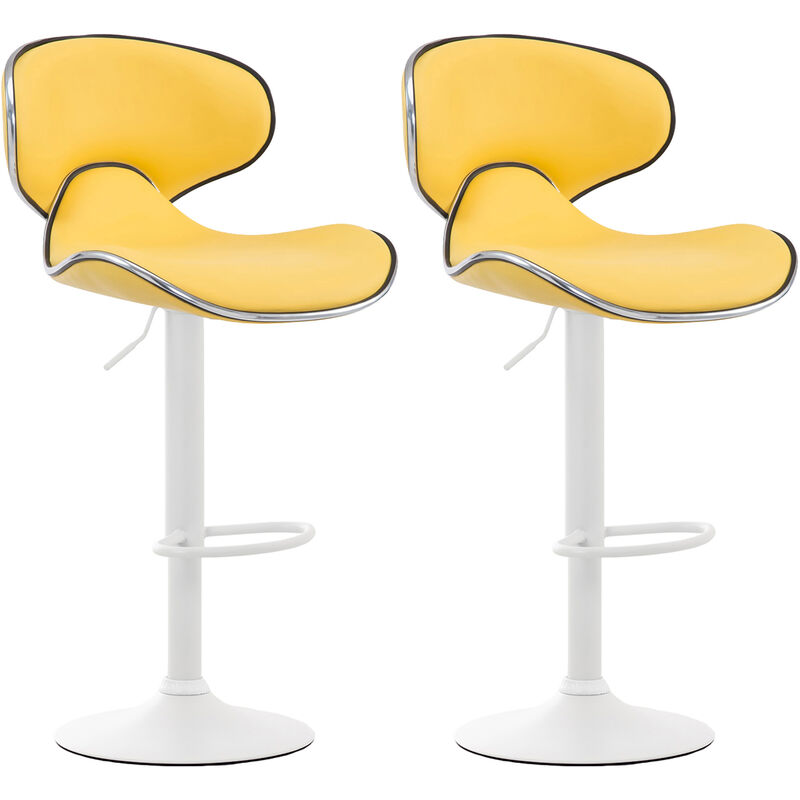 

CLP - Set De 2 Taburetes Las vegas V2 Amarillo Blanco
