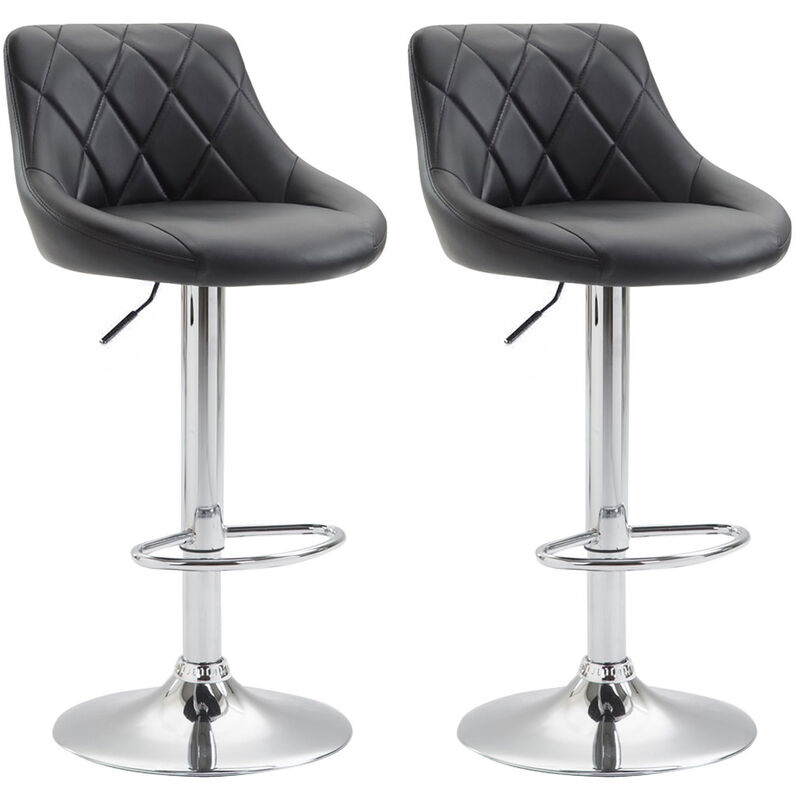 

CLP - Set De 2 Taburetes Lazio Negro