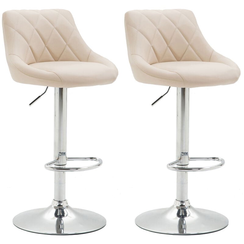

CLP - Set De 2 Taburetes Lazio Crema