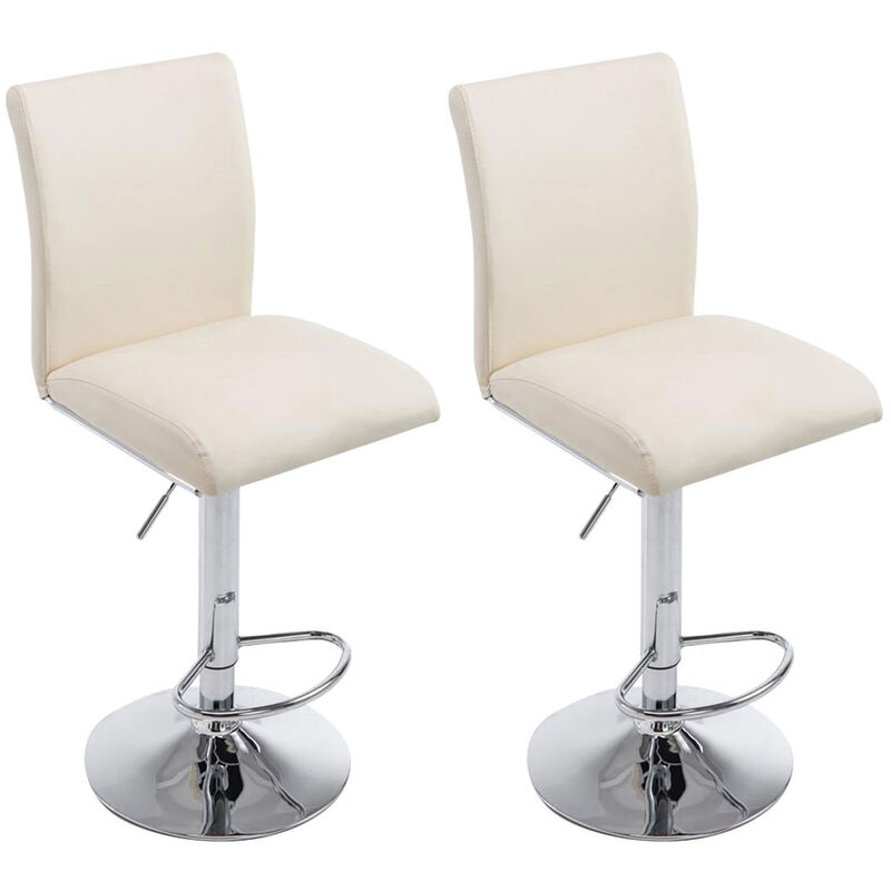 

CLP - Set 2x Taburetes de Bar Köln Crema