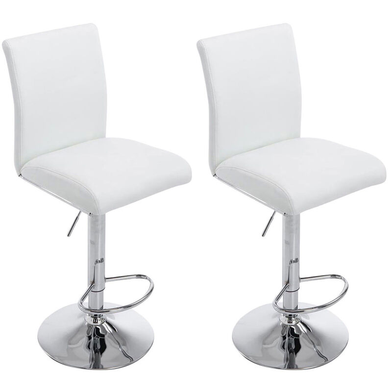

CLP - Set 2x Taburetes de Bar Köln Blanco