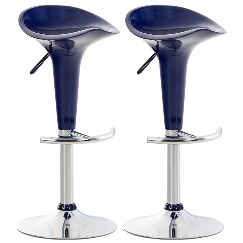 

CLP - Set de 2 Taburetes Saddle Azul
