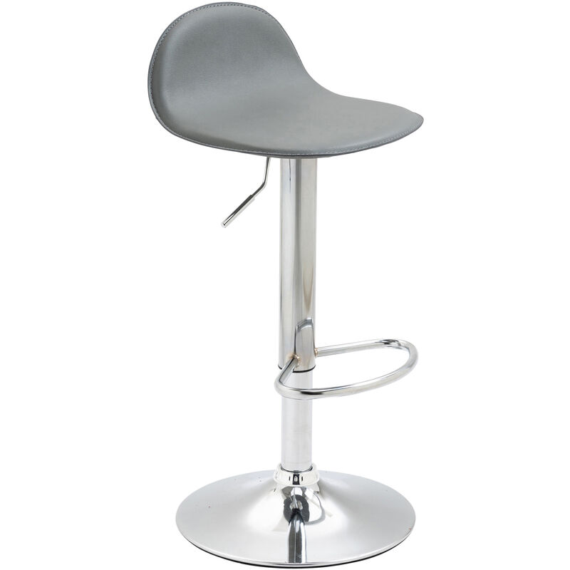 

CLP - Taburete De Bar Lana V2 En Simil Cuero Gris