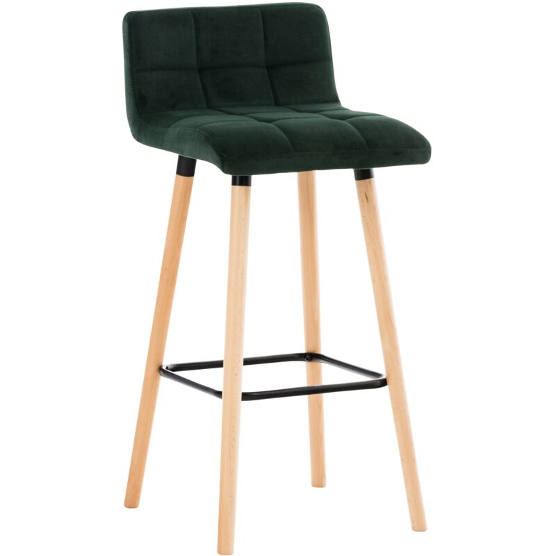 

CLP - Taburete Lincoln En Terciopelo Verde