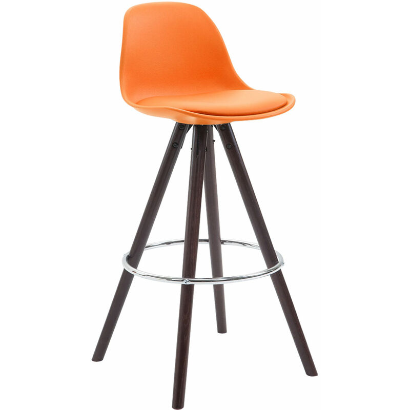 

Taburete Rund Franklin Estructura de Polipropileno Naranja Cappuccino