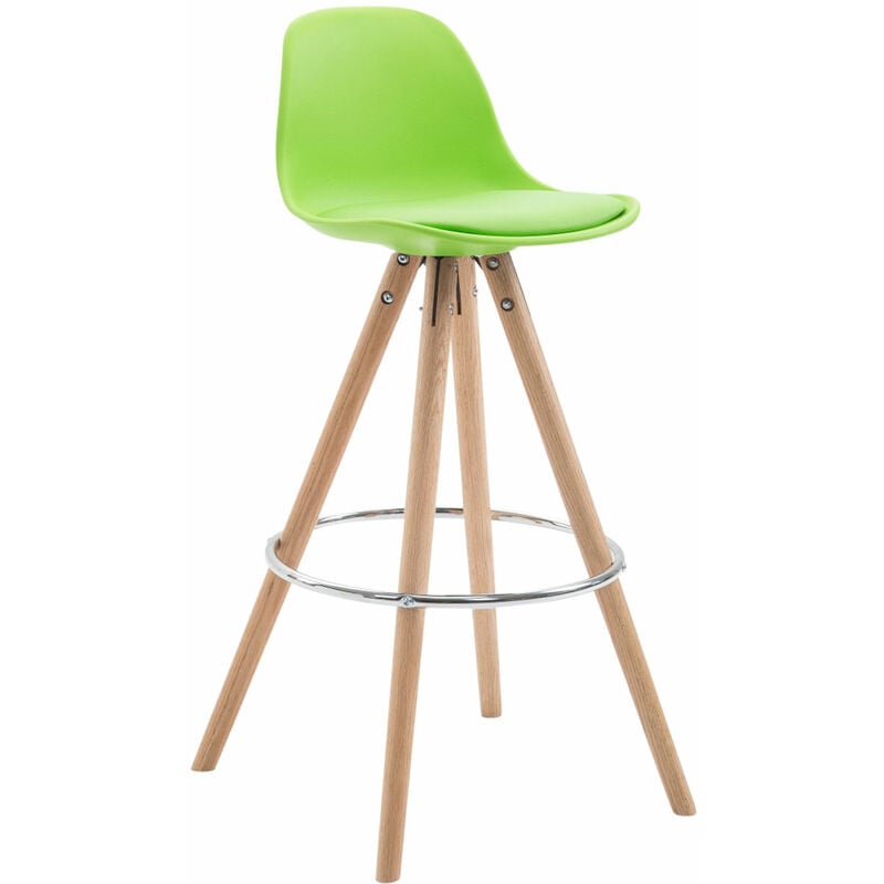 

CLP - Taburete Rund Franklin Estructura de Polipropileno Verde Natural