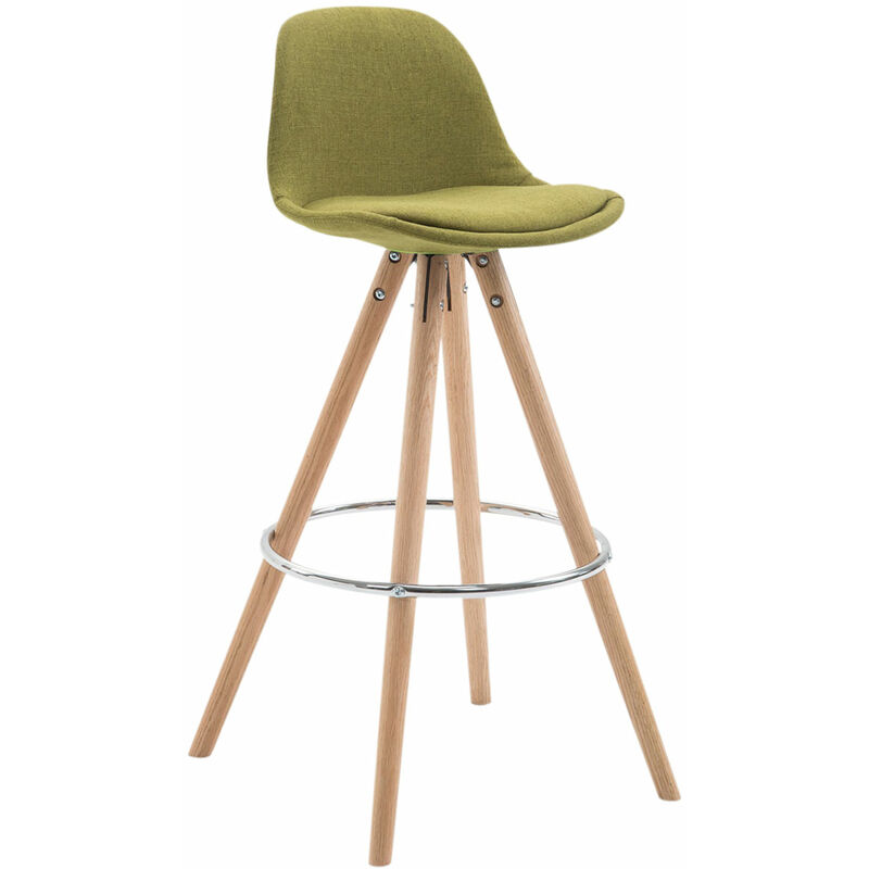 

Taburete Rund Franklin en Tela Verde Natural