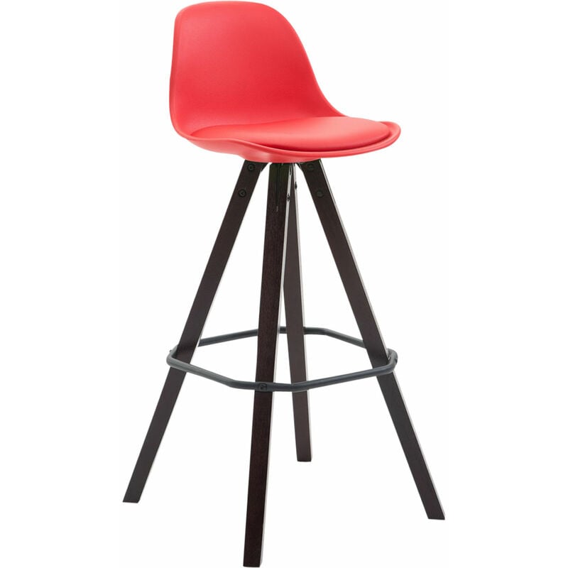 

CLP - Taburete Square Franklin Estructura de Polipropileno Rojo Cappuccino