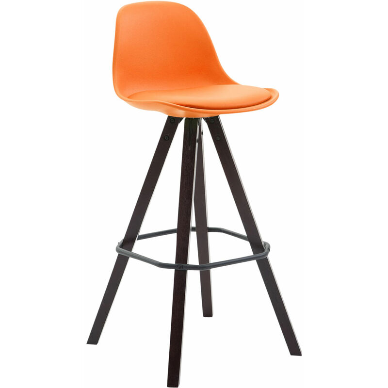 

Taburete Square Franklin Estructura de Polipropileno Naranja Cappuccino