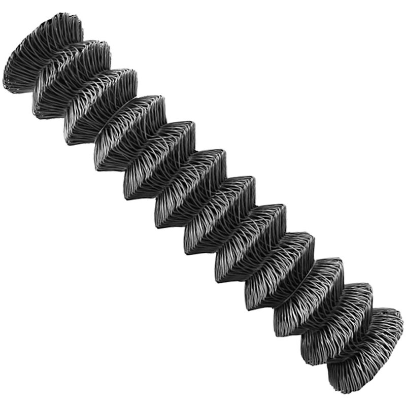 V2aox - Clôture de Jardin 125 cm Hauteur 15 m Grillage Grille Barrière Clôture Anthracite