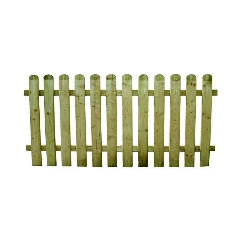 Clôture en Bois Mod Tournesol