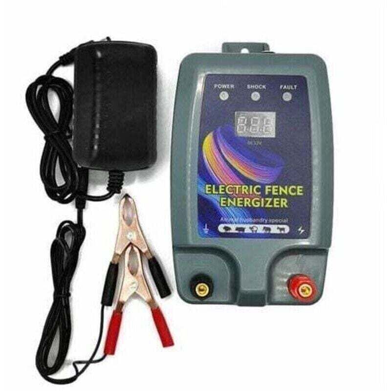 Clôture électrique pour bétail, animaux, électrificateur de clôture, haute puissance, 3 modes d'alimentation pour élevage de volailles