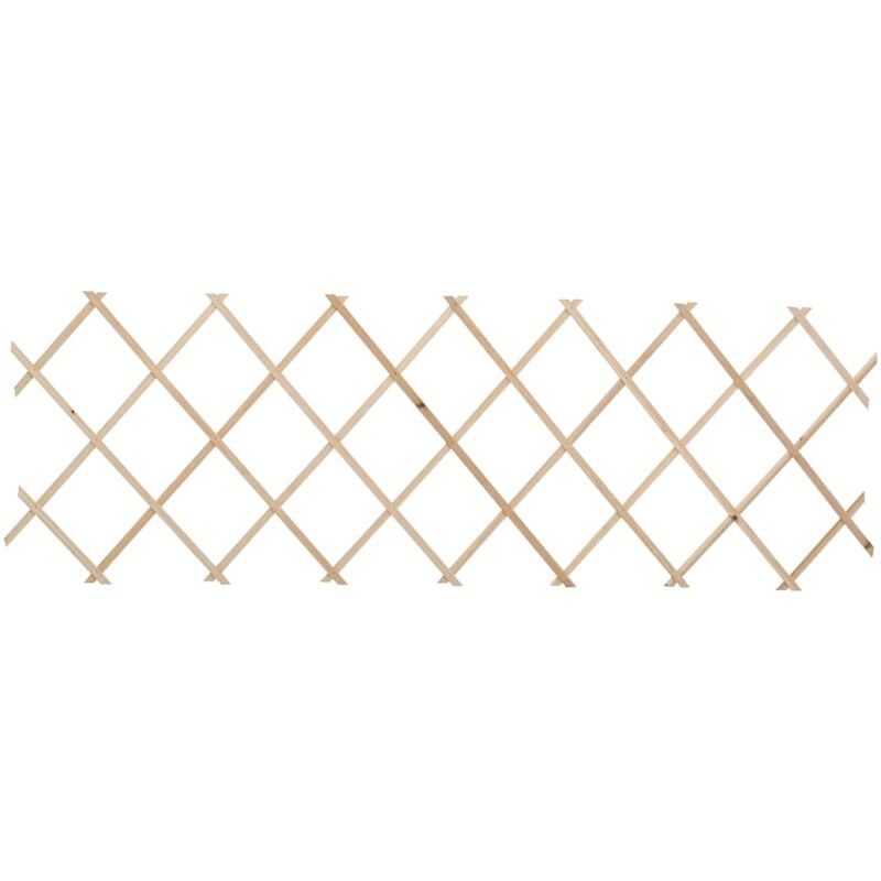 Inlife Clôture à treillis 5 pcs Bois de sapin 180x60 cm
