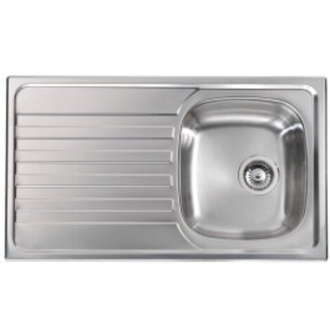 CM 010843DCSSX Lavello IX Nihal 3'' 86X50 1 Vasca a destra