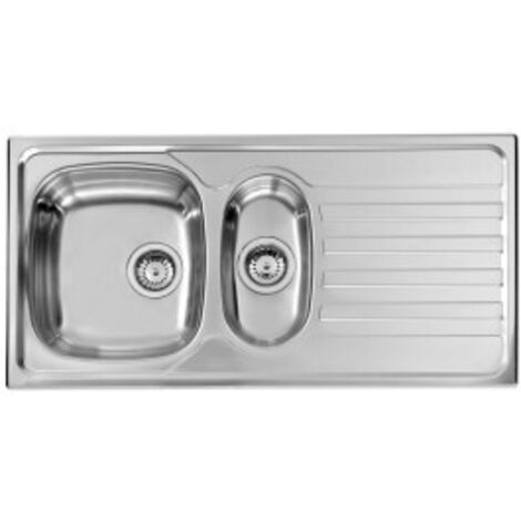 CM 010845SCSSP Lavello IX Nihal 3'' 100X50 2 vasche a sinistra