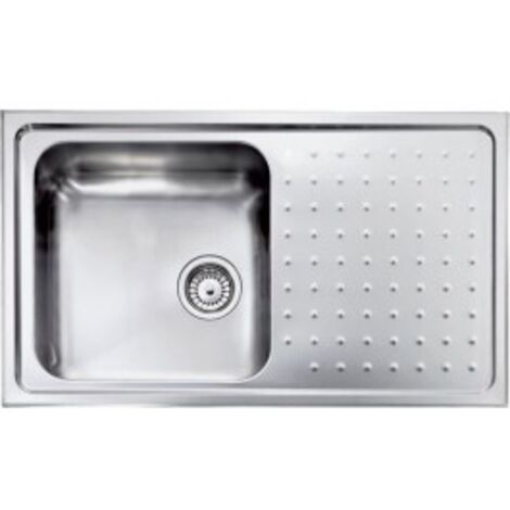 CM 011113SCSSP Lavello IX Punto Plus 3'' 86X50 1 Vasca a sinistra