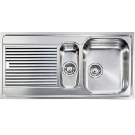 CM 011205DCSSP Lavello IX Filoslim 3'' 100X50 2 vasche a destra