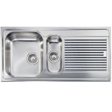 CM 011255SCSSP Lavello IX Zenith Plus 3'' 100X50 2 vasche a sinistra