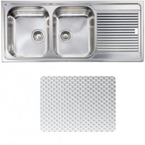 CM 011267SCSSP Lavello IX Zenith Plus 3'' 116X50 2 vasche a sinistra