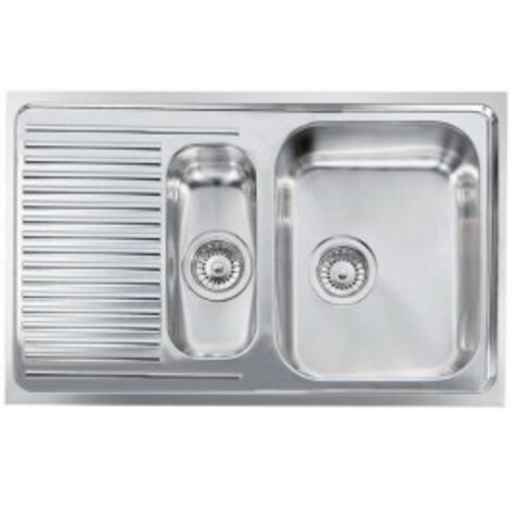 CM 011641DCSSP Lavello IX Matico 3'' 79X50 2 vasche a destra