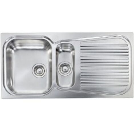 CM 011645SCSSP Lavello IX Matico 3'' 100X50 2 vasche a sinistra