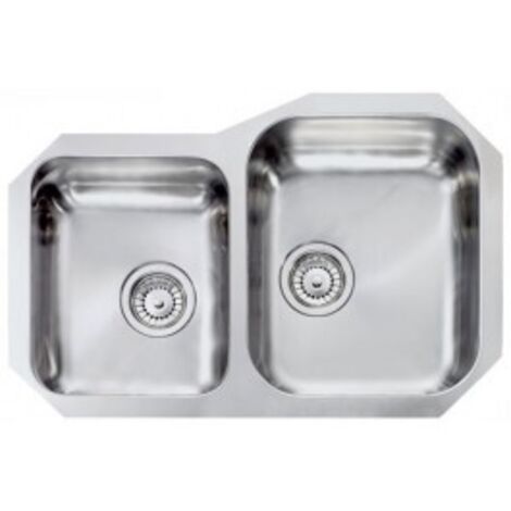 CM 011950DCSSP Lavello IX Cinzia 3'' 73,2X48 2 vasche a destra
