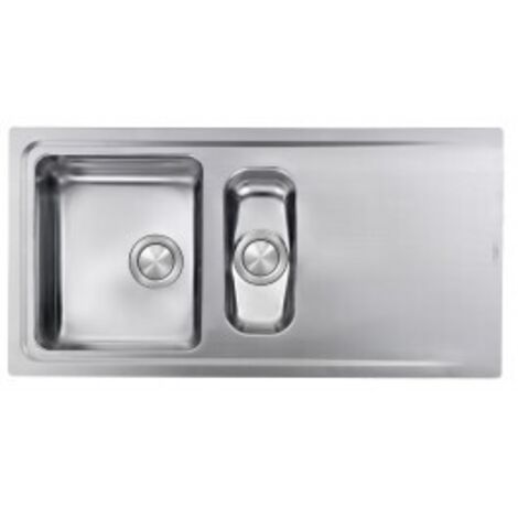 CM 015005RCSSP Lavello IX Evoluzione 3'' 100X51 2 Vasche 2Fori R