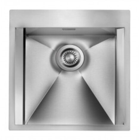 CM 015226XCSSP Serie Focus Mix 3'' Lavello Acciaio inox satinato Slim 1 Vasca 50cm