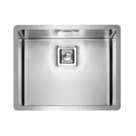 CM 015306XCSSP Serie Pyper 3'' Lavello Acciaio Inox Satinato da Incasso Sottotop 1 Vasca 57x45cm