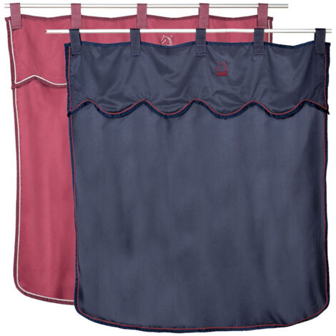 cm 140 x 146(h), Bleu 09: Tente en nylon lavable pour coffre à couvercle de porte avec sangles tearjaw