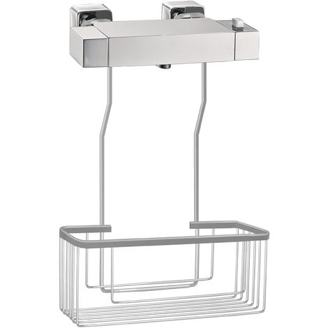 SHOW Cesto Portaoggetti da Doccia Scaffale Ripiani in 304 Inossidabile Portasapone Doccia da Appendere Accessori Bagno,Showerbasket