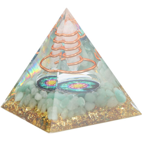 cm große Orgonitpyramide für Meditation, positive Energieerzeugung und Heilung mit Kristallen