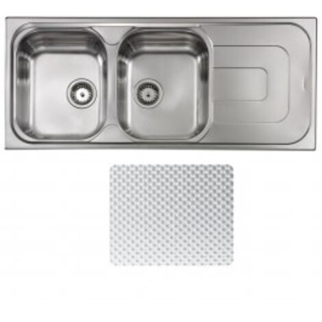 CM Lavello IX Pizzica 3'' 116X50 2 vasche a sinistra