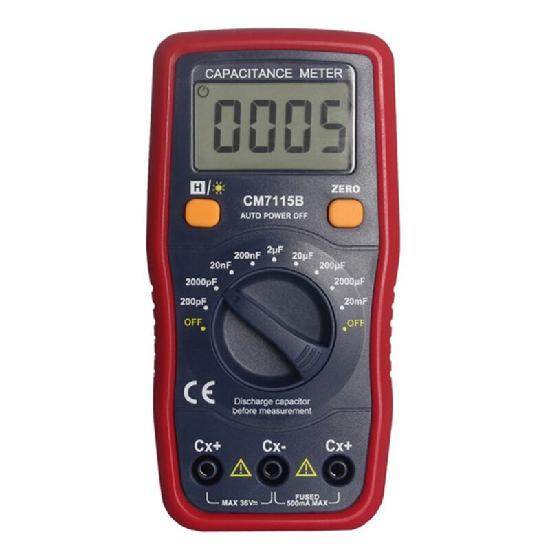 Image of Tlily - CM7115B Kapazitätsmessgerät Digitalmultimeter LCD-Anzeige Messwerkzeug, CM-7115A Upgrade
