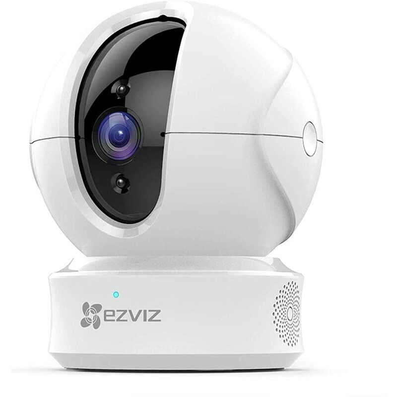 

Cámara de vigilancia WiFi, cámara interior de vídeo HD Cámara interior de 360 ​​°, C6HC 1080P）