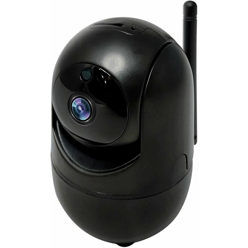 

Happyshopping - Cámaras de videovigilancia,Cámara de vigilancia WiFi inalámbrica 1080P 2MP, con visión nocturna,Negro